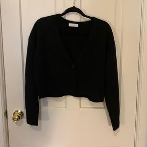 Oak and Fort cropped cardigan
